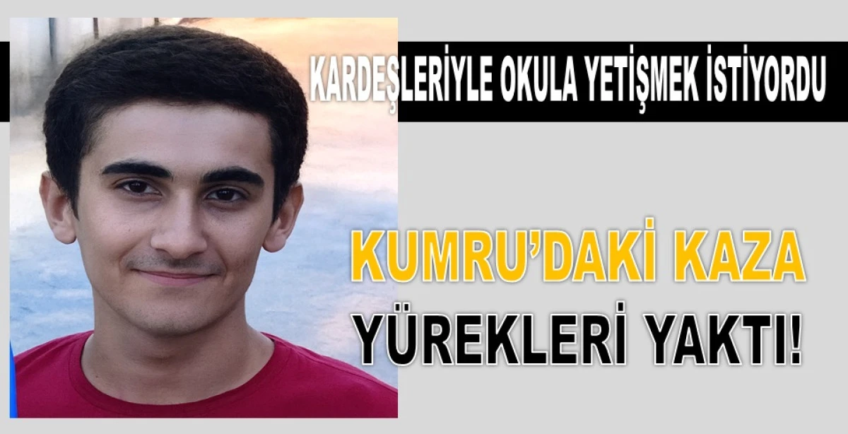 15 YAŞINDAKİ YASİN TALHA PATPAT KAZASINDA CAN VERDİ