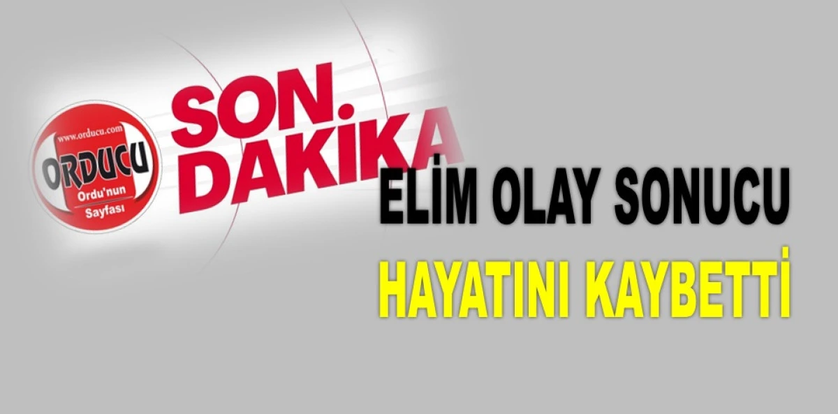 16 YAŞINDAKİ GENCİN VEFATI ÇAMAŞ'I YASA BOĞDU 