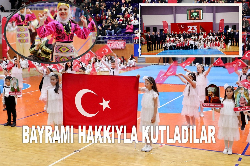 23 NİSAN'IN COŞKUSU VE SEVİNCİ ORDU'DA YAŞANDI