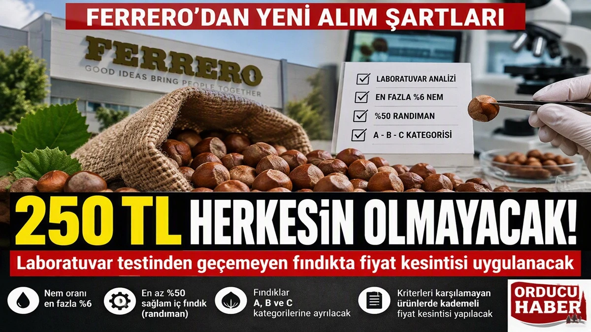 250 TL Her &Uuml;reticiye Yok: Ferrero TMO'yu Aratır Oldu
