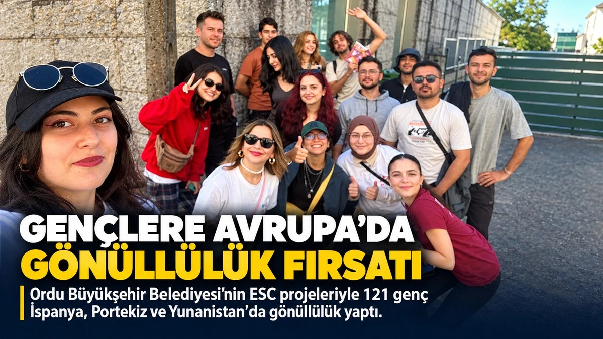 3 Yılda 121 Gen&ccedil; Avrupa&rsquo;da G&ouml;n&uuml;ll&uuml;l&uuml;k Deneyimi Kazandı