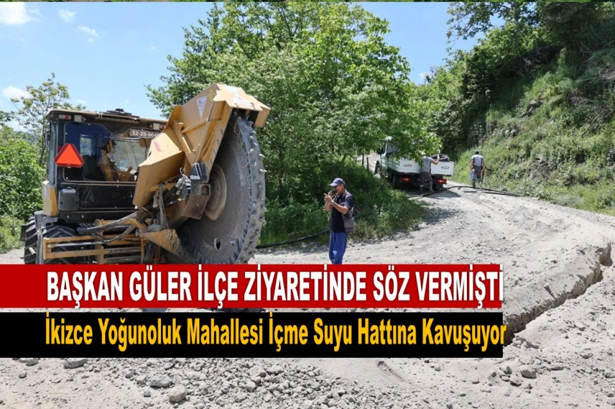 300 Hane Yıllardır Beklediği Suya Kavuşuyor