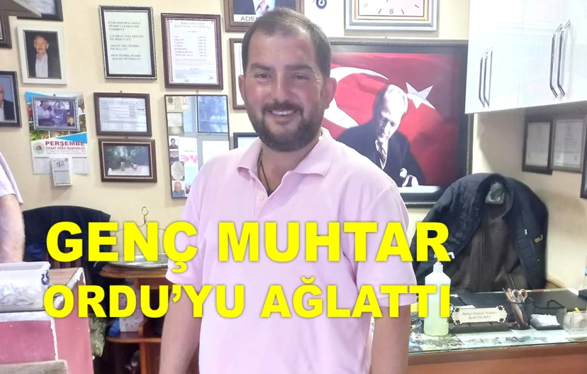 40 YAŞINDAKİ MUHTAR KALP KRİZİ SONUCU HAYATINI KAYBETTİ