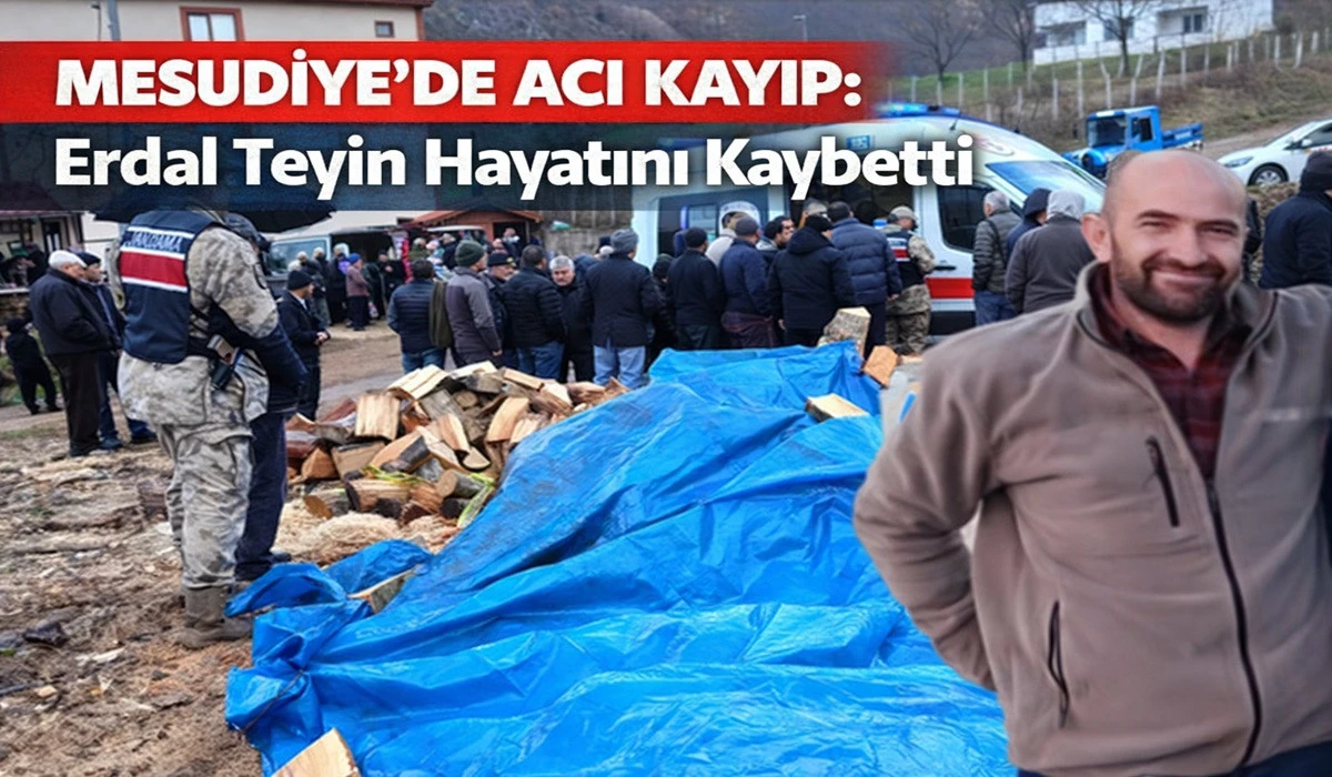 44 Yaşındaki Adam Odun Keserken Hayatını Kaybetti