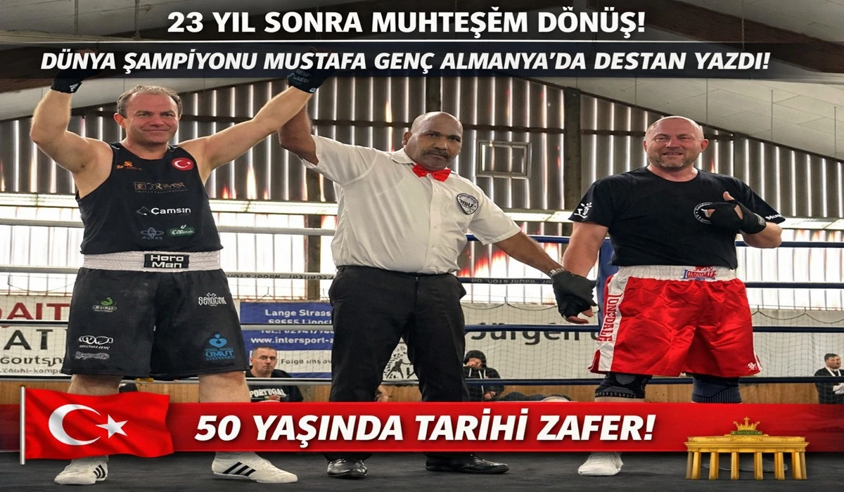 50 Yaşında D&uuml;nya Şampiyonu: Mustafa Gen&ccedil; Tarih Yazdı!