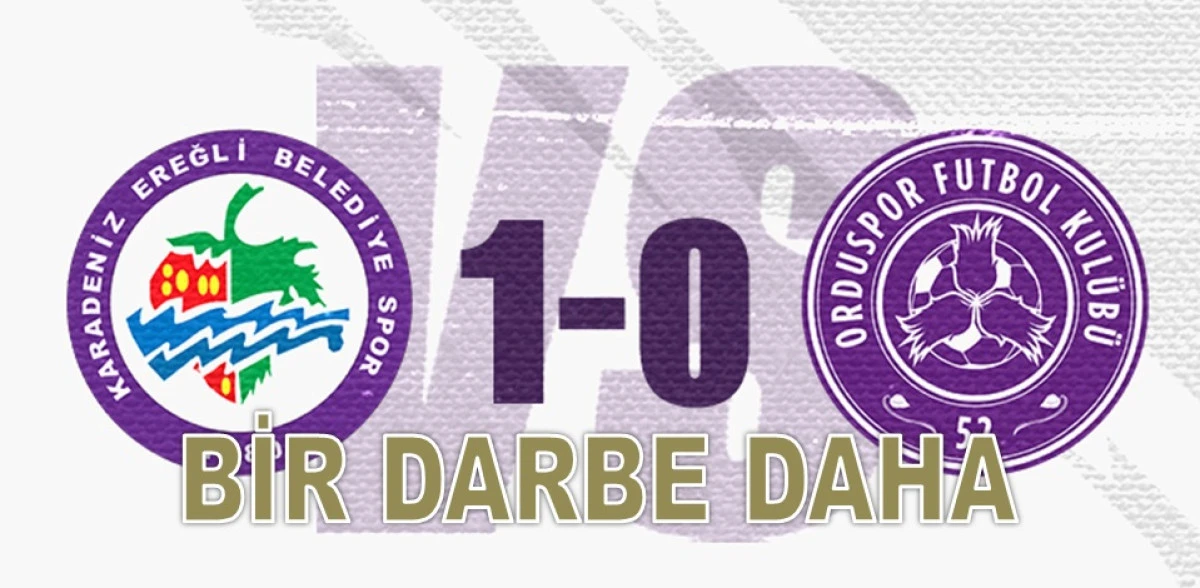 52 Orduspor 1-0 Yenildi: 2. Lig Hayali Zora Girdi