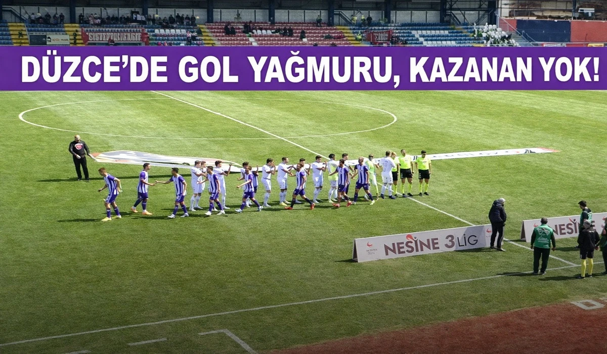 52 Orduspor, İki Kez Öne Geçtiği Maçta Bir Puana Razı Oldu