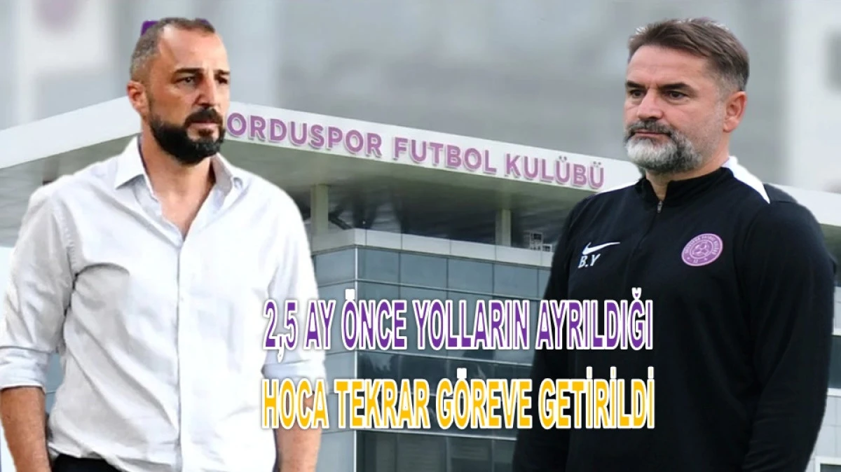 52 Orduspor&rsquo;da Beklenmedik ve S&uuml;rpriz Gelişme