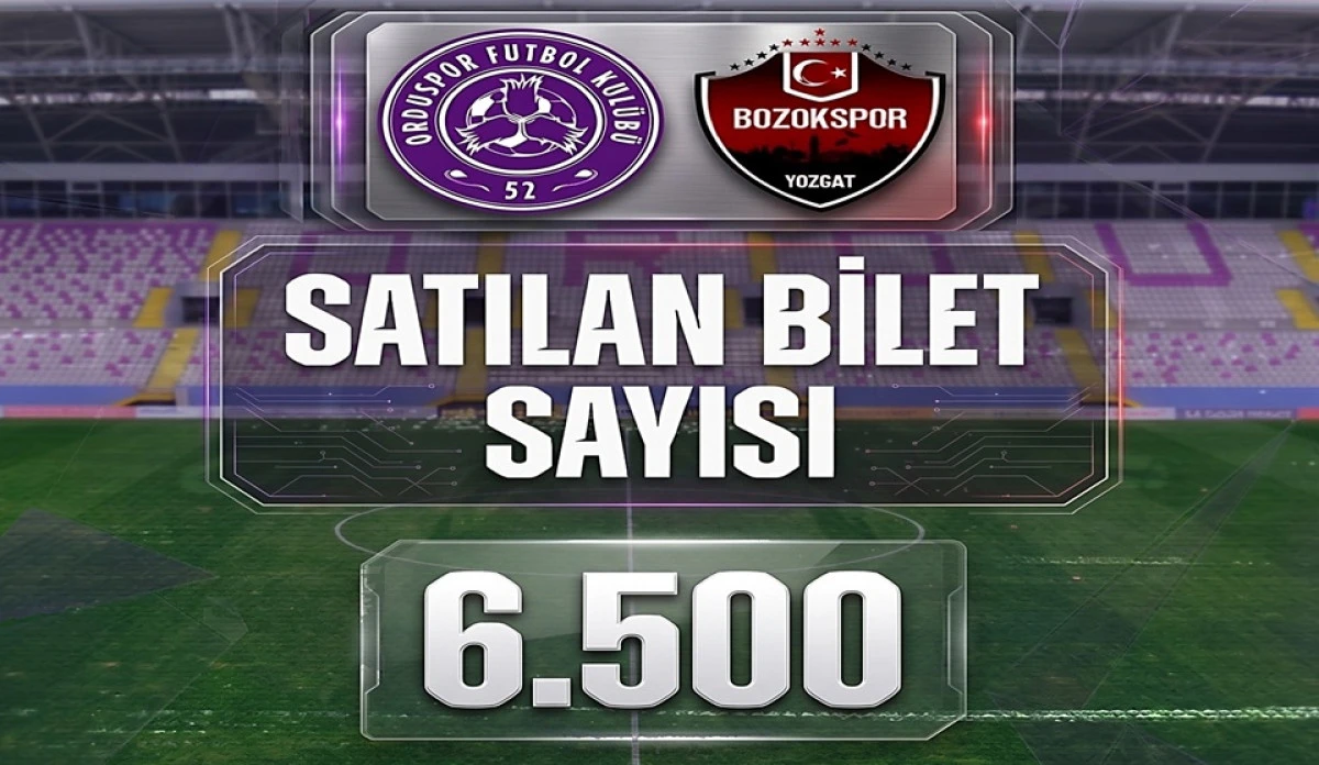 52 Orduspor&rsquo;da Final Heyecanı: Biletlere Yoğun İlgi! 