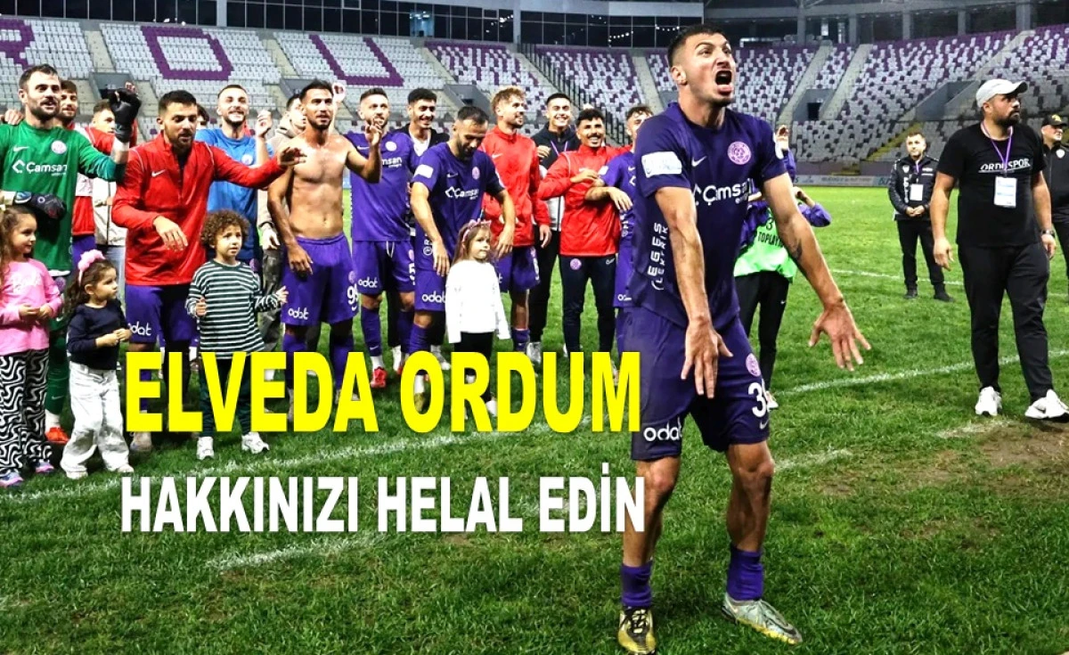 52 ORDUSPOR'DA İLK AYRILIK GELDİ