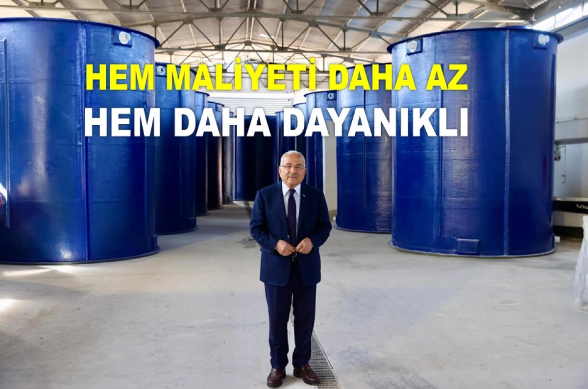 6 İLÇEYE 15 FİBERGLAS SU DEPOSU YERLEŞTİRİLDİ