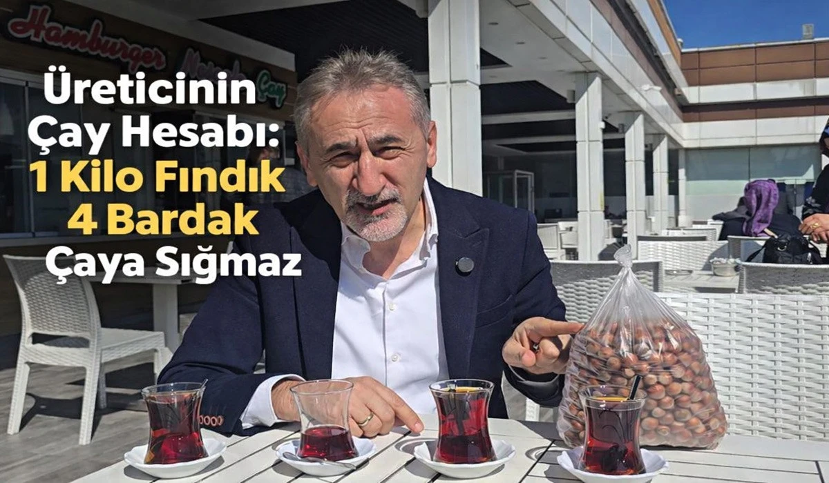 Adıg&uuml;zel: Bir Kilo Fındık 4 Bardak &Ccedil;ay Etmiyor