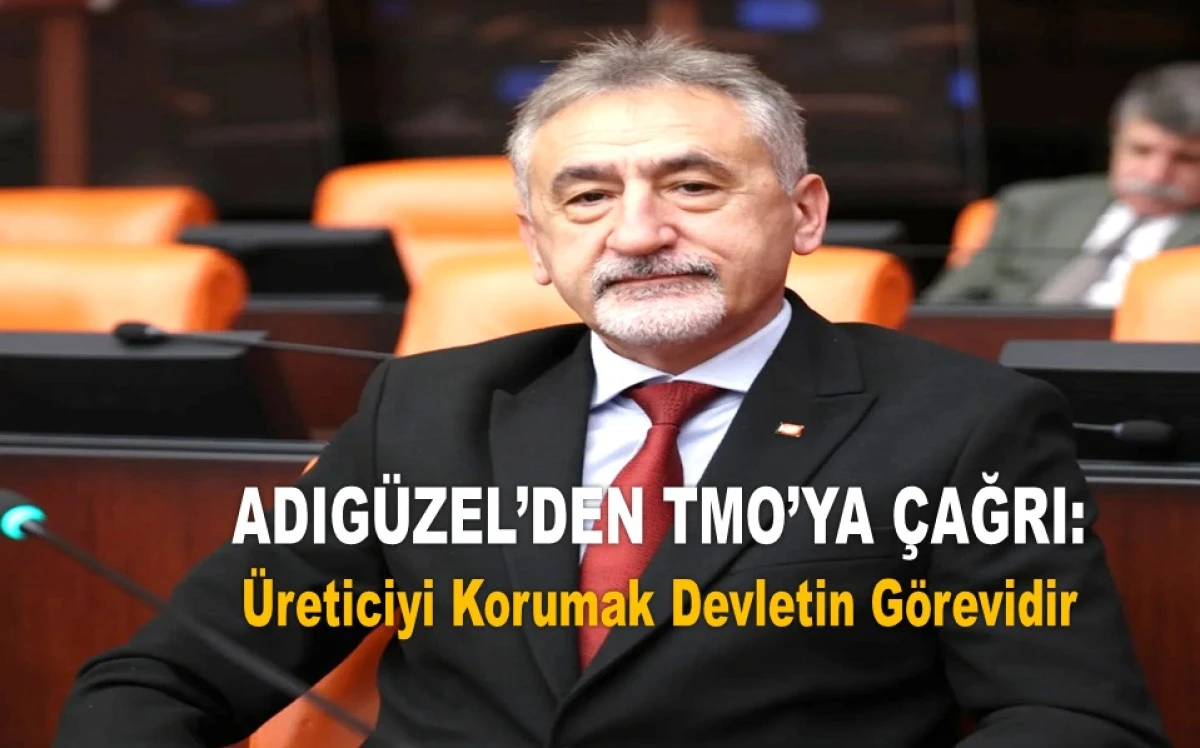 Adıg&uuml;zel: TMO En Az 300 TL ile Alım Yapmalı