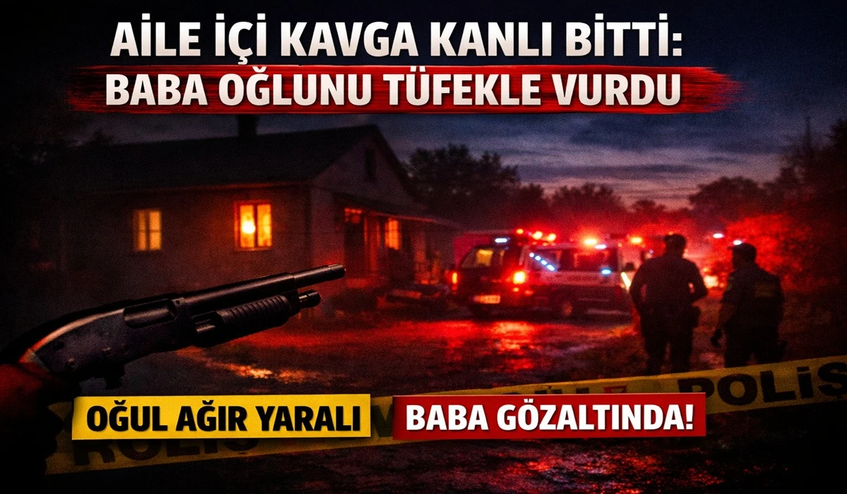 Aile Dramı: Baba G&ouml;zaltında, Oğul Yaşam Savaşı Veriyor