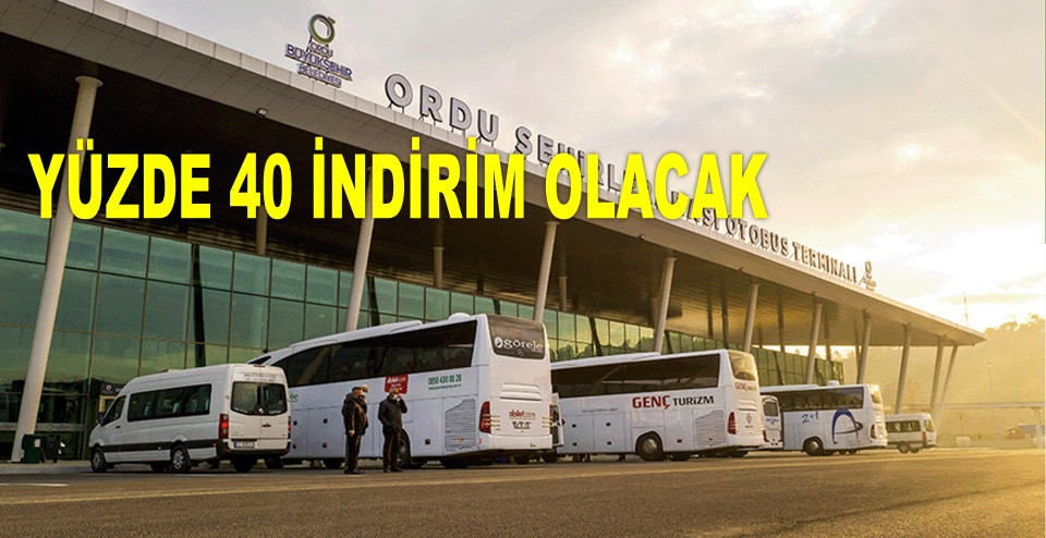 AİLELERE ŞEHİRLERARASI OTOBÜSLERDE İNDİRİM!