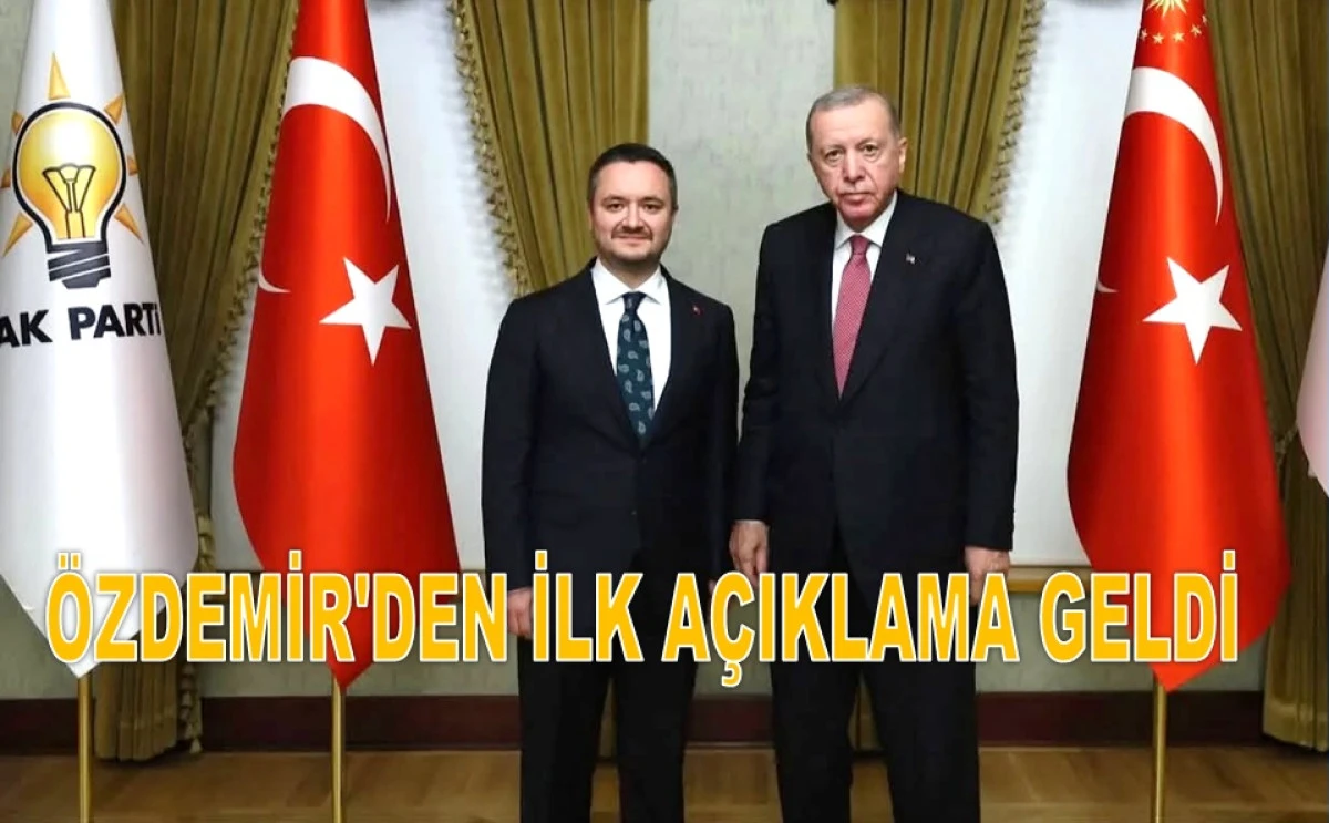 AK PARTİ İL BAŞKANLIĞINA SAMET ÖZDEMİR ATANDI