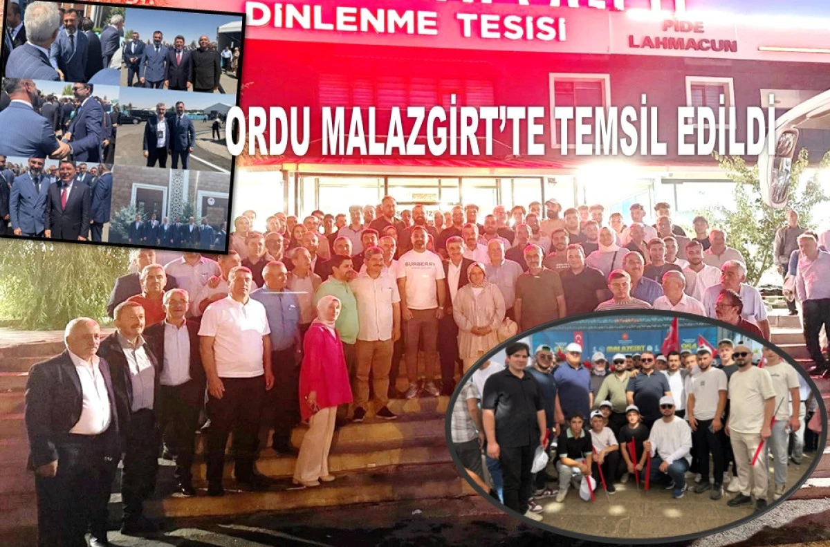 AK PARTİ ORDU TEŞKİLATI 490 KİŞİYLE KATILDI