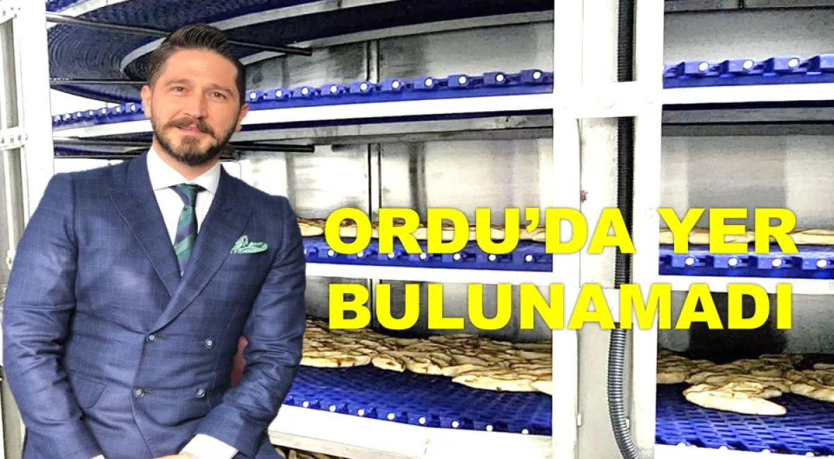 AKTAŞLAR PİDE İKİNCİ FABRİKASINI BULANCAK'TA KURUYOR