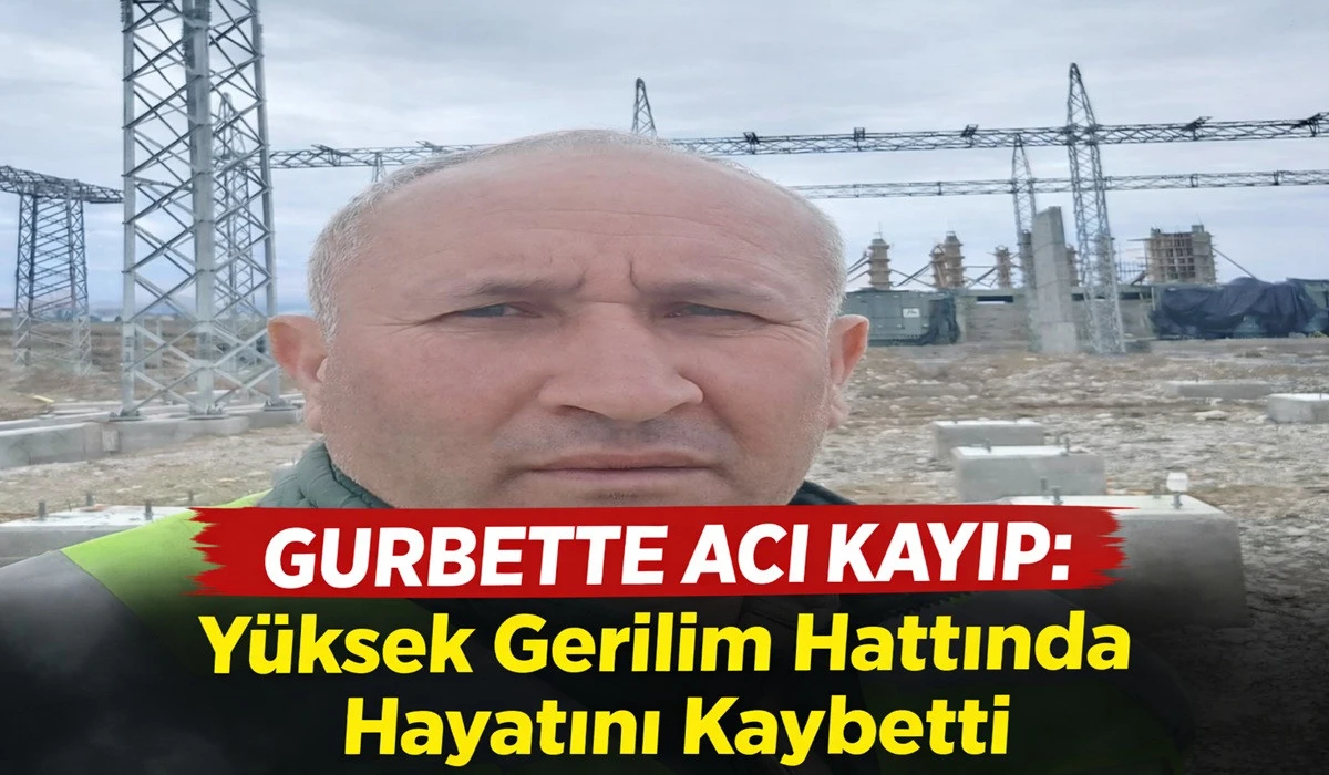Almanya'da İş Kazası: Ordulu İş&ccedil;i Hayatını Kaybetti