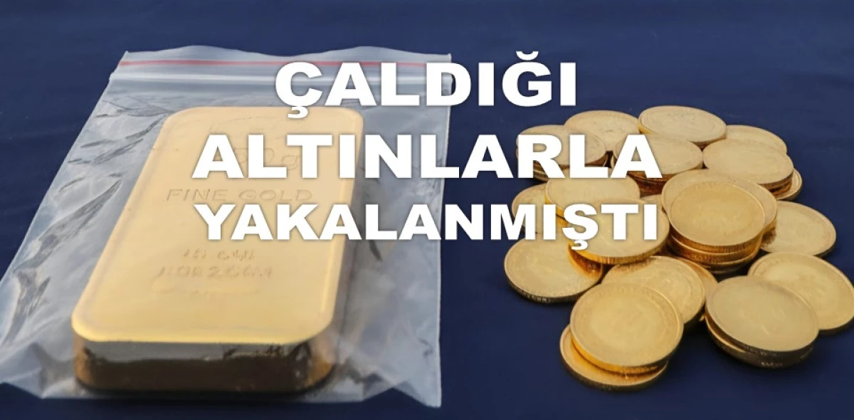 ALTINORDU'DA KUYUMCU SOYAN ZANLI TUTUKLANDI