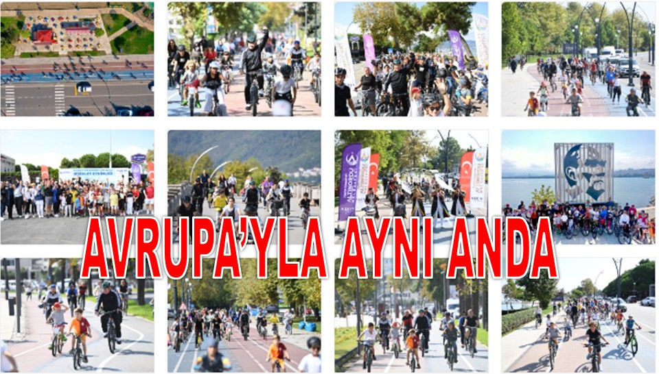 ALTINORDU’DA PEDALLAR ÇEVRE VE SAĞLIK İÇİN ÇEVRİLDİ