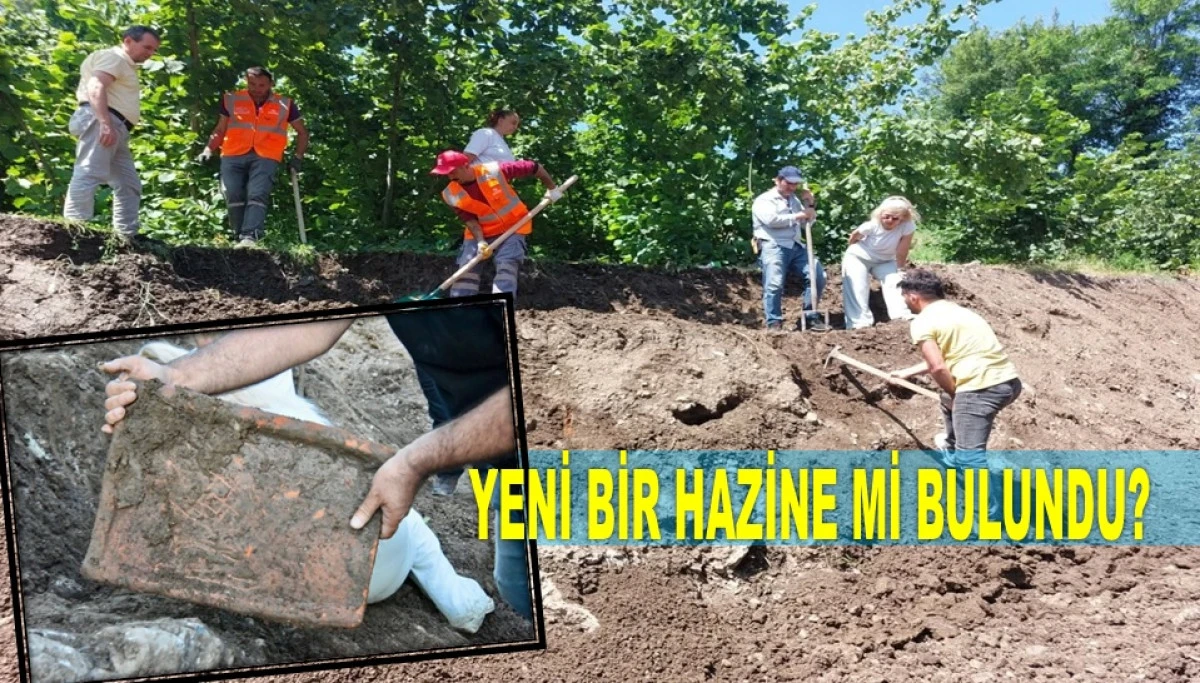 ALTINORDU’DA YOL ÇALIŞMASINDA TARİHİ MEZARLAR BULUNDU