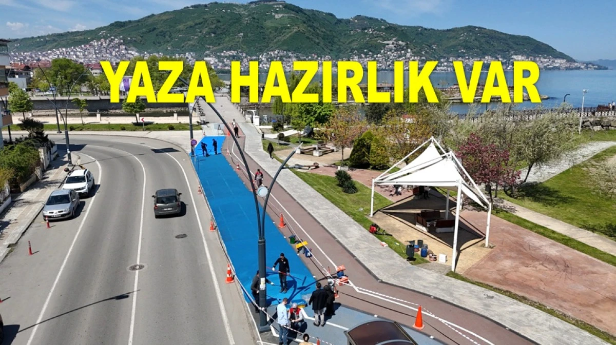 ALTINORDU’NUN BİSİKLET VE KOŞU YOLLARI YENİLENİYOR