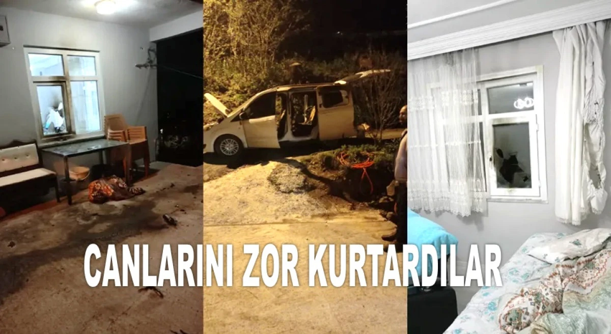 ARZU AY'IN EŞİNİN EVİNE MOLOTOFLU SALDIRI
