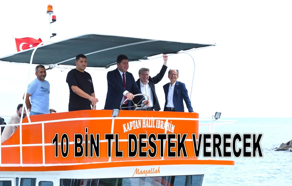AŞKIN TÖREN MAVİ VATAN EMEKÇİLERİNE 'VİRA BİSMİLLAH' DEDİ