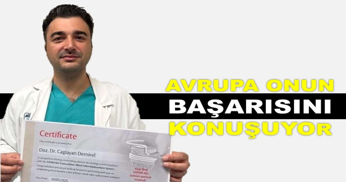 AYBASTILI DOKTORDAN TIP DÜNYASINDA BİR İLK!
