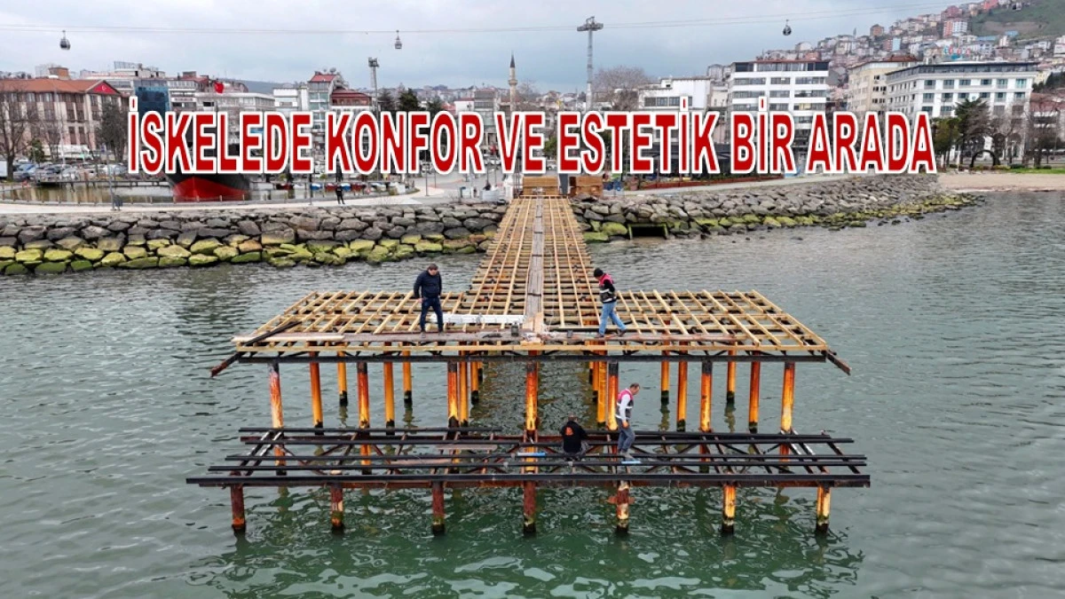 Ayışığı İskelesi Baştan Aşağı Yenileniyor