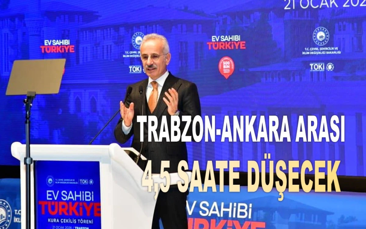 Bakan Uraloğlu&rsquo;ndan Ordu'ya Hızlı Tren M&uuml;jdesi!