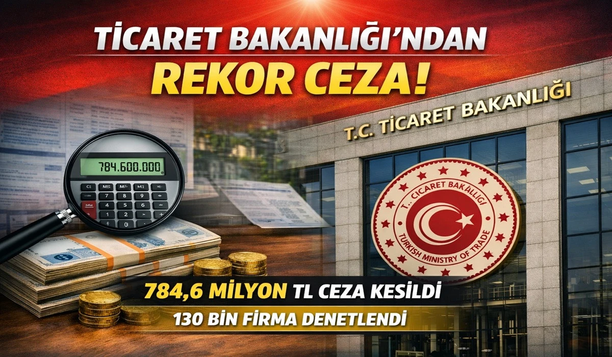 Bakanlıktan Rekor Denetim: 784,6 Milyon TL Ceza