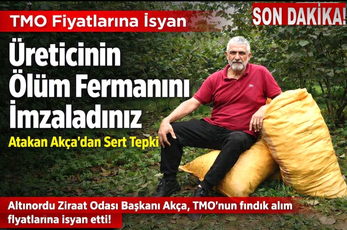 Başkan Ak&ccedil;a'dan TMO&rsquo;ya Tepki: Sadece Yazık Diyebiliyorum