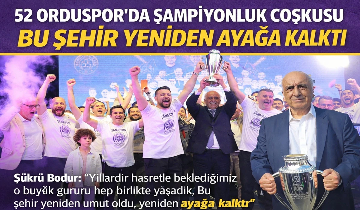 Başkan Bodur: Bu Şehir Yeniden Ayağa Kalktı