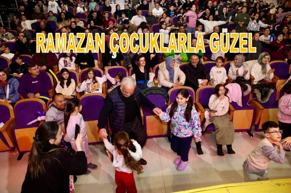 Başkan G&uuml;ler &Ccedil;ocukların Coşkusuna Ortak Oldu
