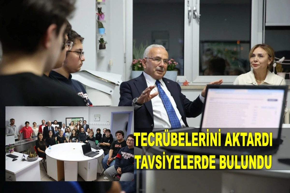 BAŞKAN GÜLER, GELECEĞİN BİLİM İNSANLARI İLE BULUŞTU