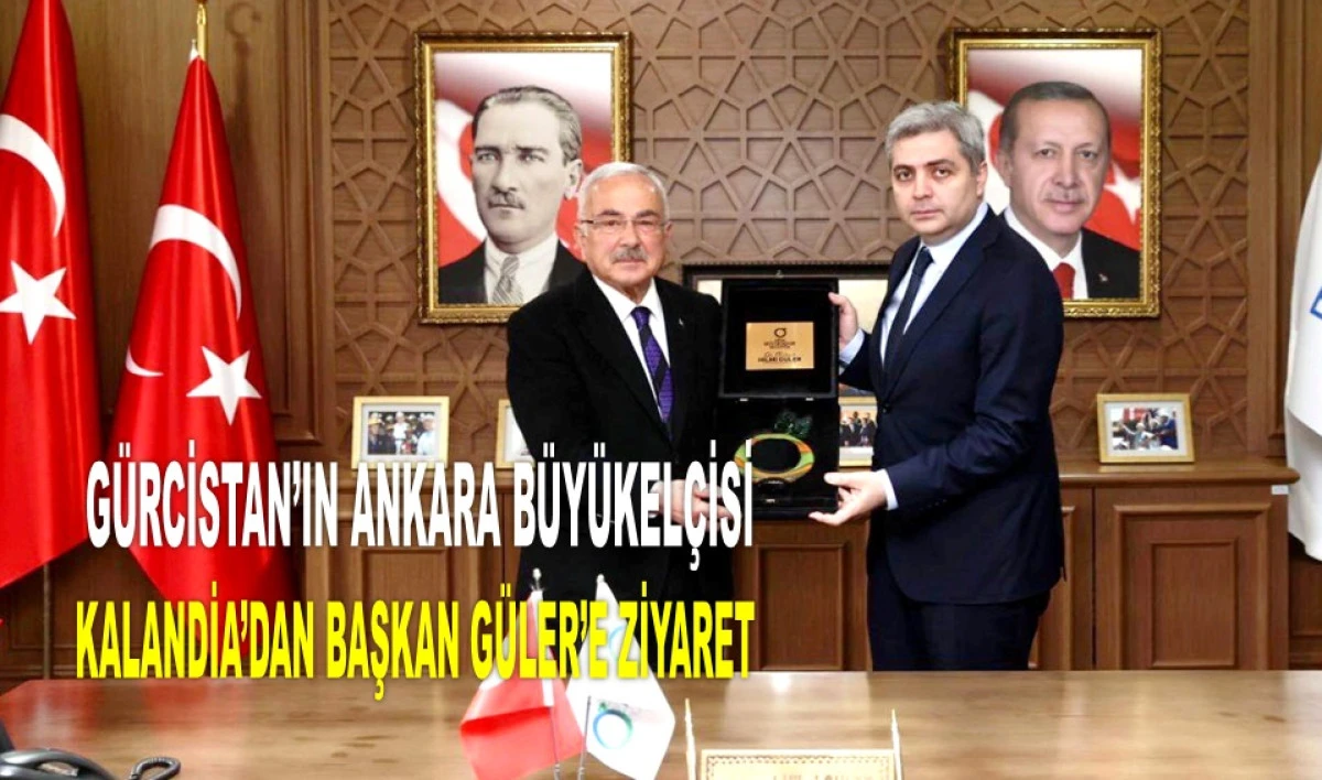 Başkan G&uuml;ler: G&uuml;rcistan İle Yeni Projelere İmza Atacağız