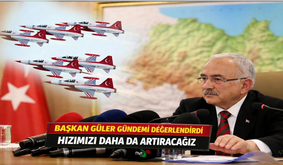 Başkan G&uuml;ler: T&uuml;rk Yıldızları Ordu&rsquo;da G&ouml;steri Yapacak