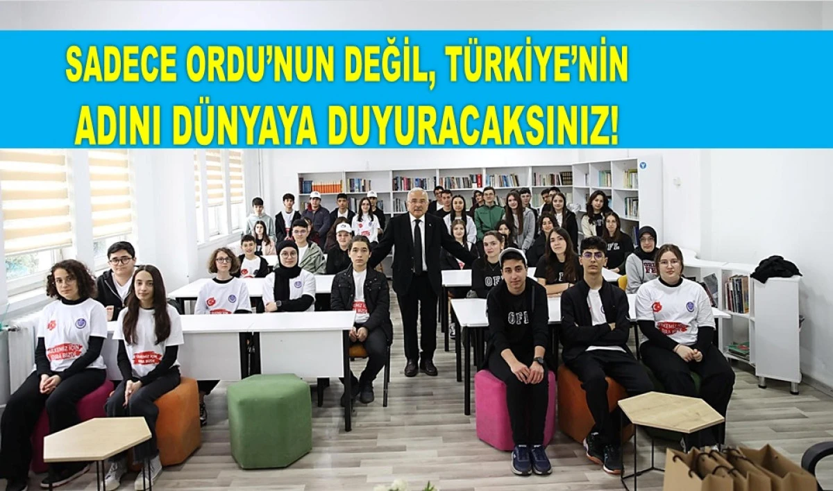 BAŞKAN GÜLER’DEN ÖĞRENCİLERE MORAL ZİYARETİ