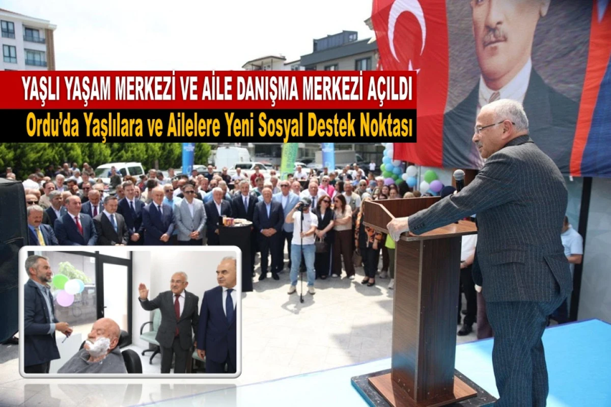 Başkan G&uuml;ler&rsquo;den &Ouml;rnek Proje: Yaşlı Yaşam Merkezi A&ccedil;ıldı