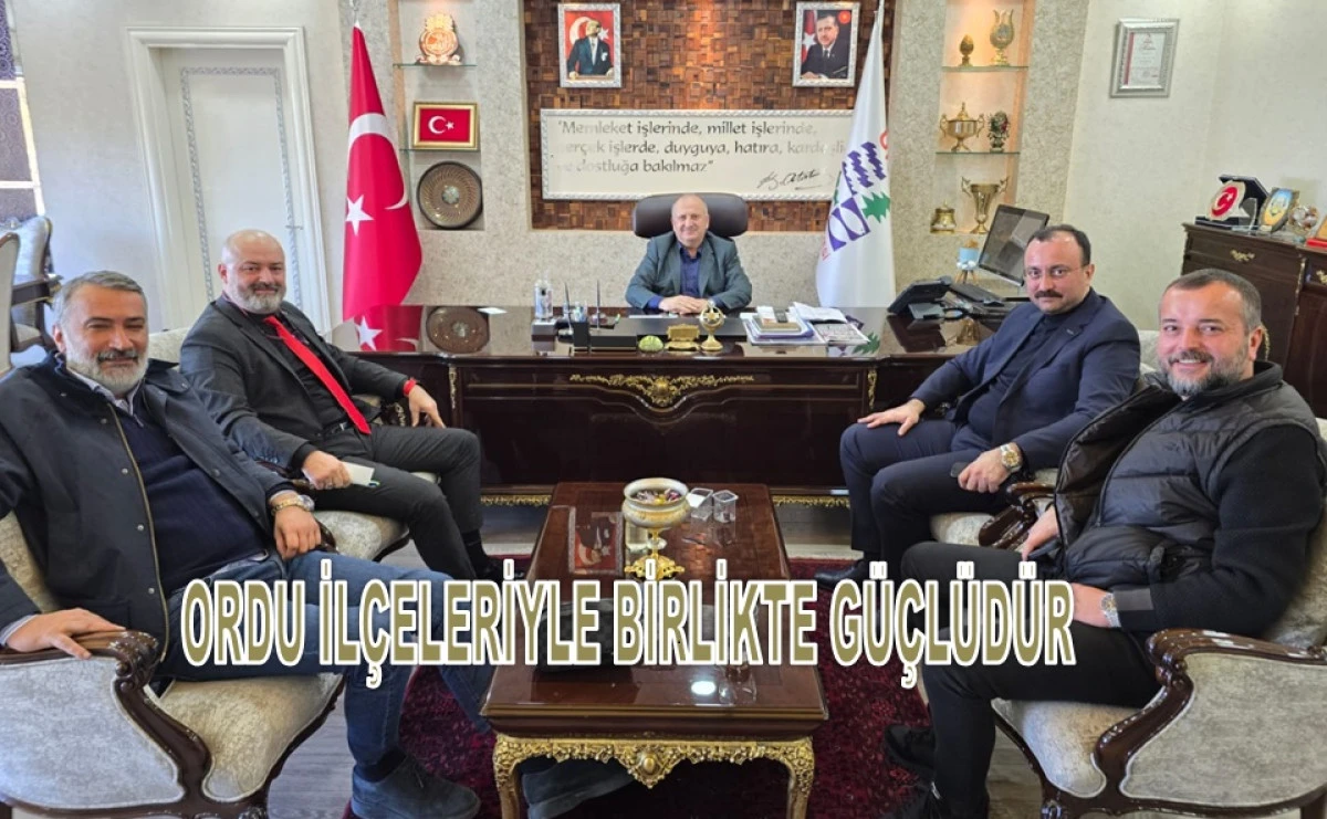 Başkan Y&uuml;ksel: Ordu Merkezden İbaret Değil