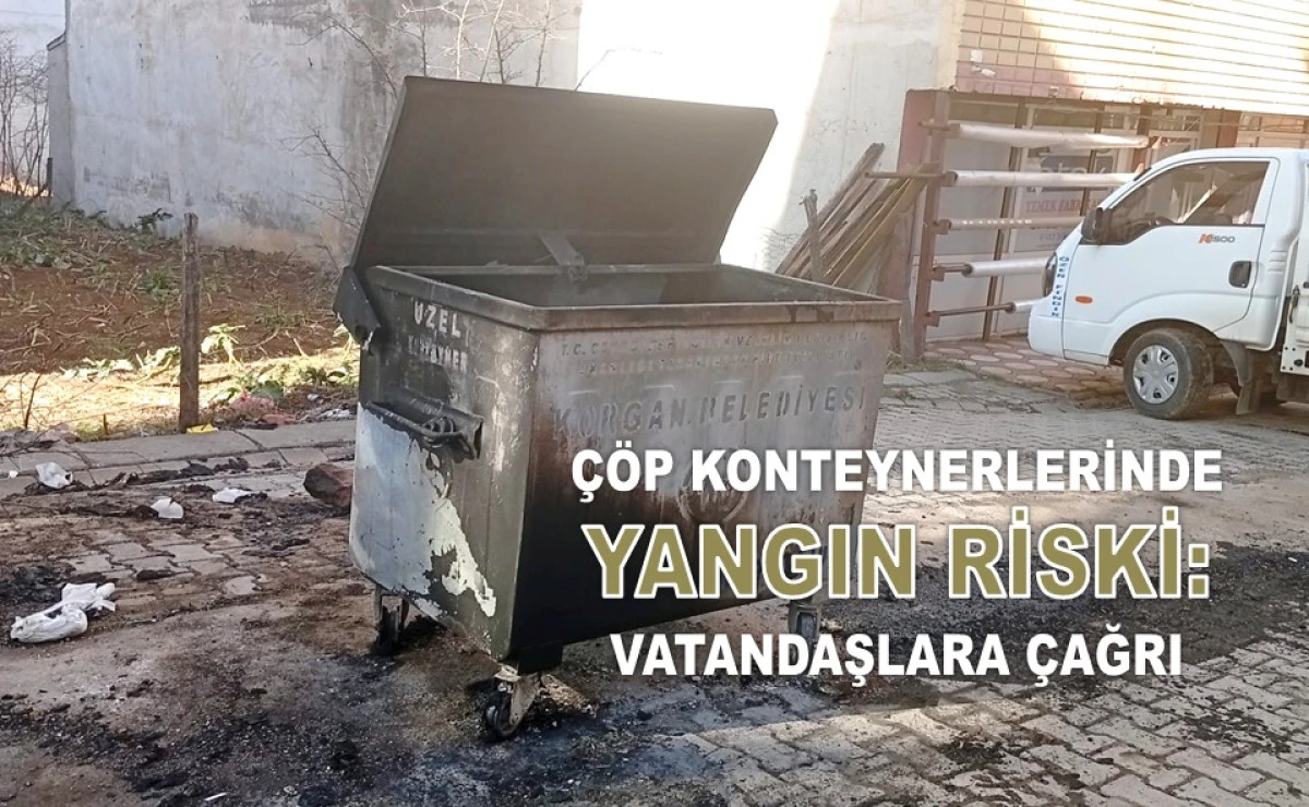 Belediye: S&ouml;nmemiş K&uuml;lleri Konteynerlere Atmayalım