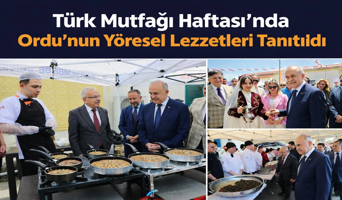 'Bir Sofrada Miras'la Ordu’nun Lezzetleri Görücüye