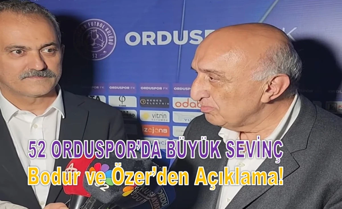 Bodur: Şampiyonluk Kupasını Ordu'ya Getireceğiz 