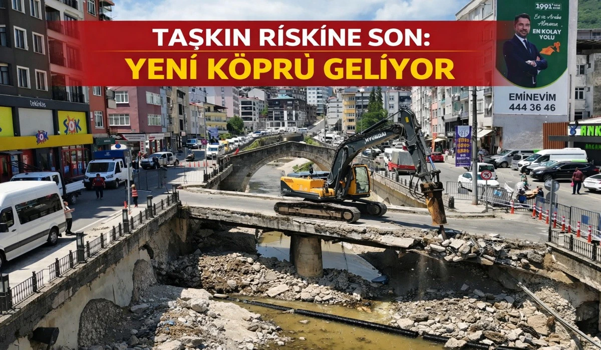 B&uuml;lb&uuml;l Deresi&rsquo;nde K&ouml;pr&uuml; Yıkımına Başlandı