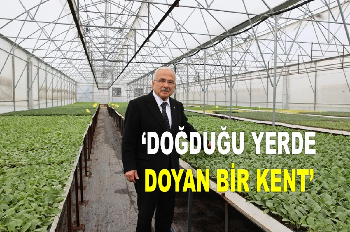 BÜYÜKŞEHİR, 5 YILDA 4 MİLYON SEBZE FİDESİ DAĞITTI