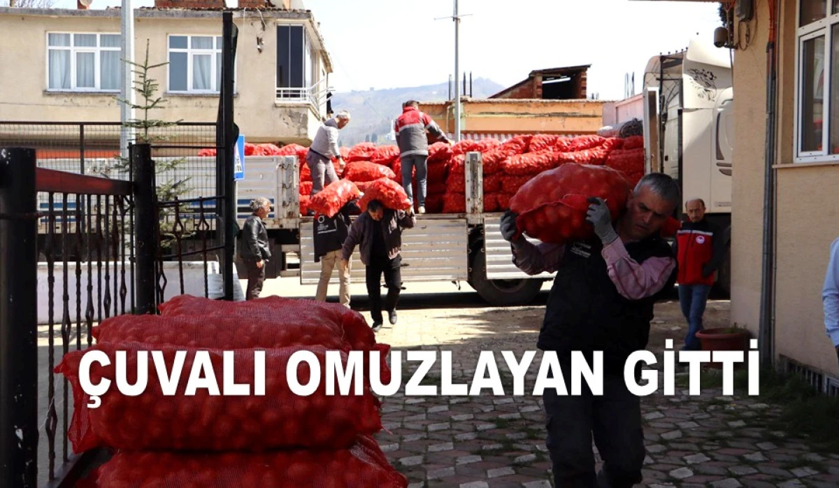 B&uuml;y&uuml;kşehir, 6 İl&ccedil;ede 45 Ton Tohumluk Patates Dağıttı