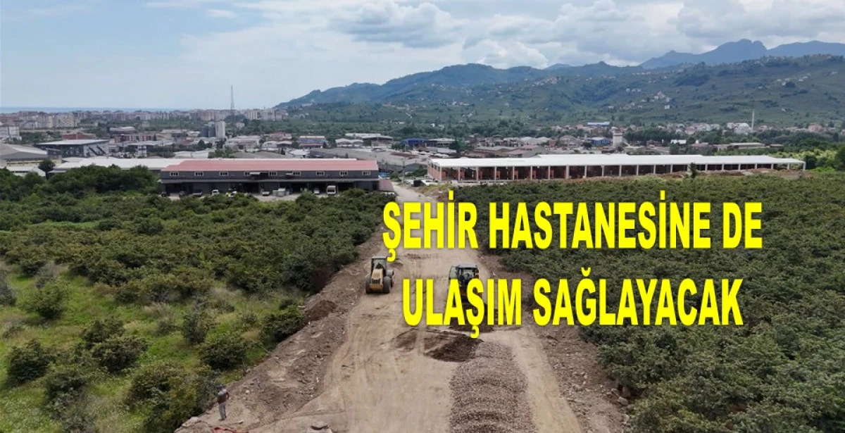 BÜYÜKŞEHİR, ALTERNATİF YOLLARLA TRAFİĞİ RAHATLATIYOR