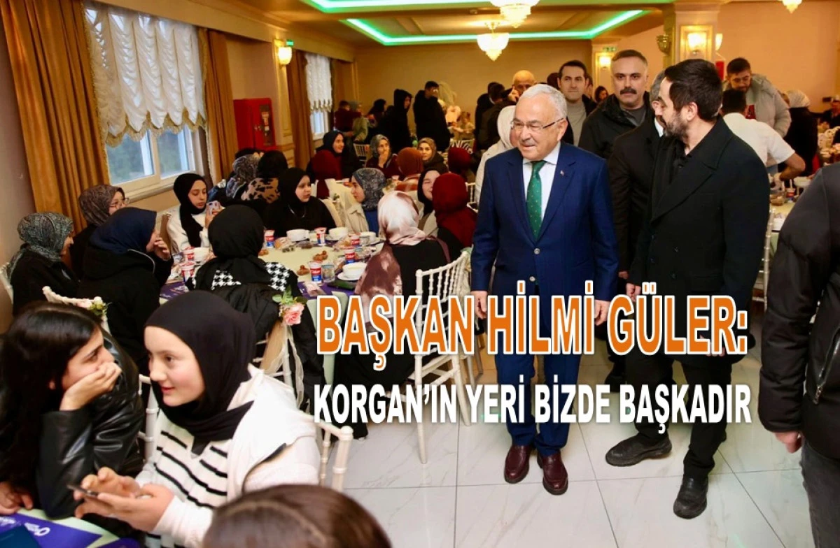 B&uuml;y&uuml;kşehir Belediyesi&rsquo;nden Korgan&rsquo;da Dolu Dolu İftar